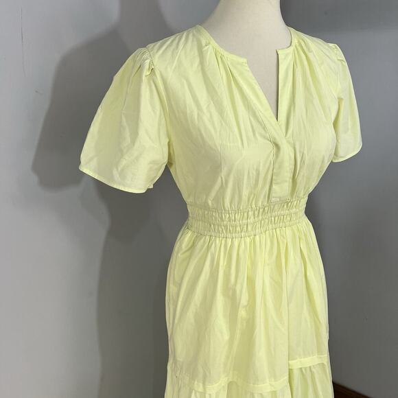 Haute Hippie Style Euro Summer Somerset Womens Maxi DressNeon Embroidered Resort - Picture 6 of 14